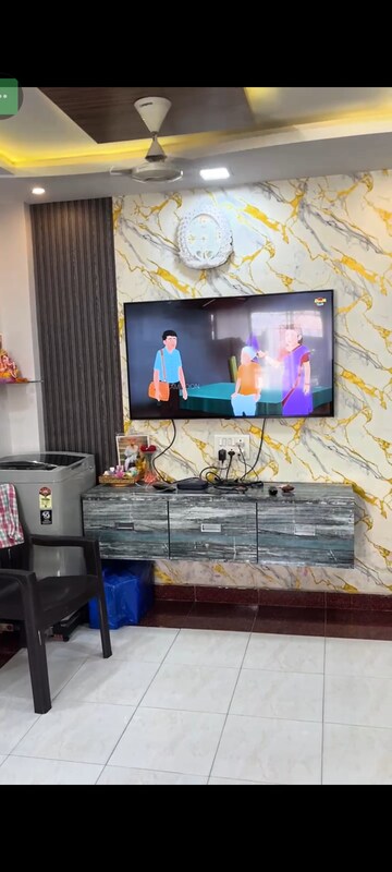 Master Bedroom in 1 RK Apartment at Thane West – for Sale