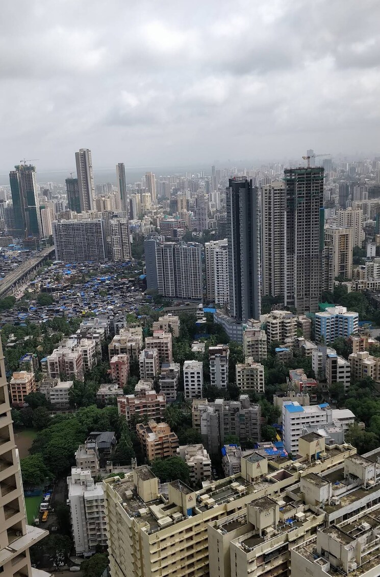 Living Room, sheth-auris-serenity-tower-1 2 Bedroom 1200 Sq.Ft. Apartment In Malad West Mumbai 8461497