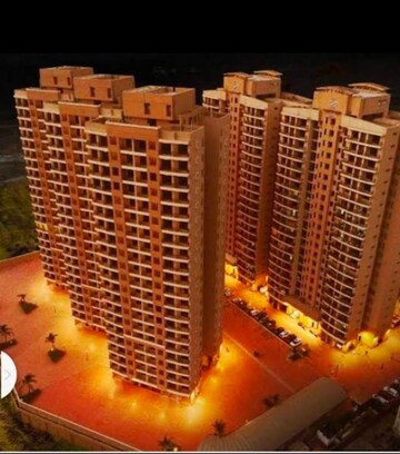 Living Room in 1 BHK Apartment at K Raheja Heights, Malad East – for Sale