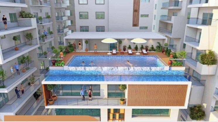 Living Room, kollur 3 Bedroom 2060 Sq.Ft. Apartment In Kollur Hyderabad 8461532