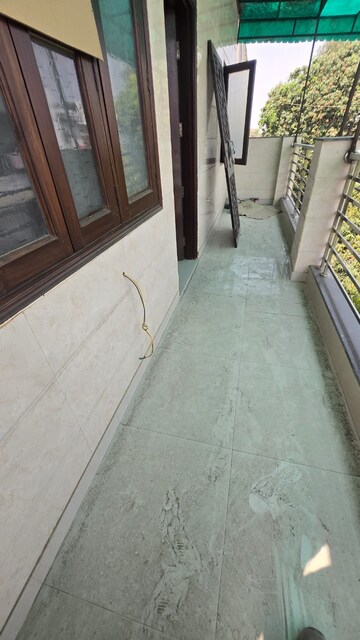 Balcony in 2.5 BHK Apartment at Paschim Vihar – for Rent