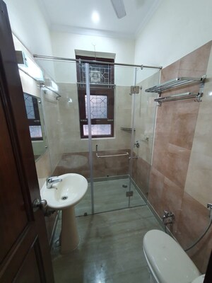 Bathroom in 3 BHK Builder Floor at Boutique Residential Apartments G-88, Saket – for Sale