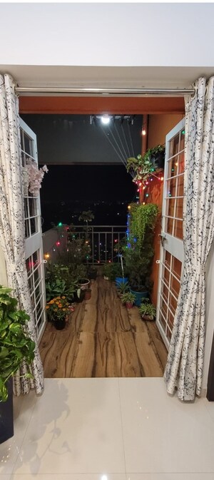 Balcony in 2 BHK Apartment at Fortune Perfect, Kondhwa Budruk – for Sale