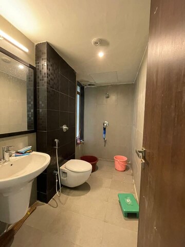 Bathroom in 1 BHK Apartment at Fiama Residency, Ghodbunder Road – for Rent