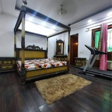 Living Room in 1 BHK Builder Floor at Malviya Nagar – for Rent