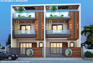 Living Room in 4 BHK Independent House at Vaishali Nagar – for Sale