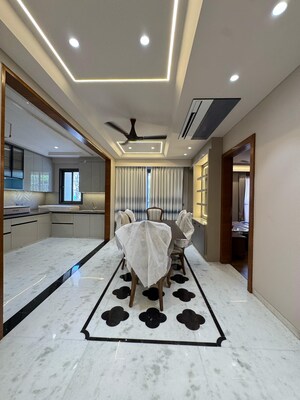 Living Room in 4 BHK Apartment at Nirman Nagar – for Sale