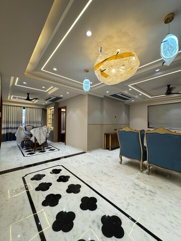 Living Room in 4 BHK Apartment at Nirman Nagar – for Sale