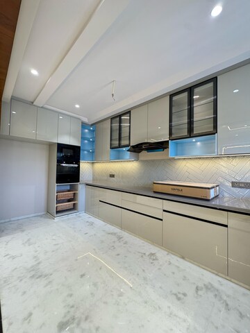Kitchen in 4 BHK Apartment at Nirman Nagar – for Sale