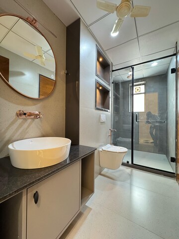Attached Bathroom in 4 BHK Apartment at Nirman Nagar – for Sale