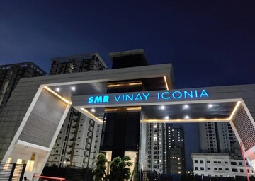 3 BHK Apartment – Exterior View View at SMR Vinay Iconia Hyderabad, Kondapur - for Rent