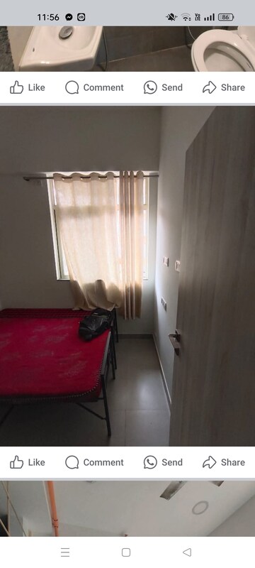 Bathroom in 1 BHK Apartment at Ankur Apartment Liberty Garden, Malad West – for Rent