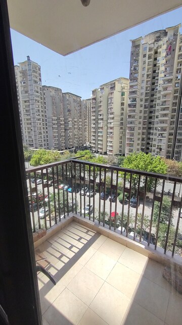 Balcony in 2.5 BHK Apartment at Logix Blossom County, Sector 137 – for Rent