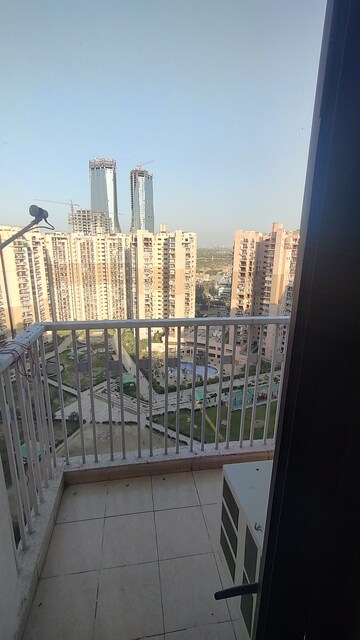 Balcony in 2.5 BHK Apartment at Logix Blossom County, Sector 137 – for Rent