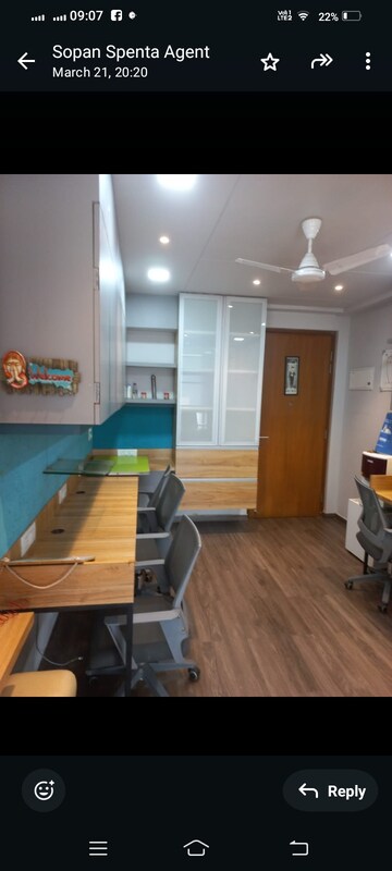 Floor Plan in  Office Space at Hiranandani Estate Solitaire C, Ghodbunder Road – for Rent