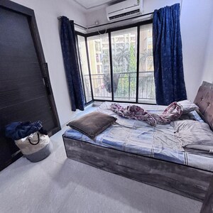 Master Bedroom in 1 BHK Apartment at Green Meadows Mira Road, Shakti Nagar – for Sale