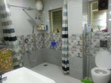 Attached Bathroom in 3 BHK Apartment at Sai Dham CHS Nerul Sector 6, Nerul Sector 6 – for Rent