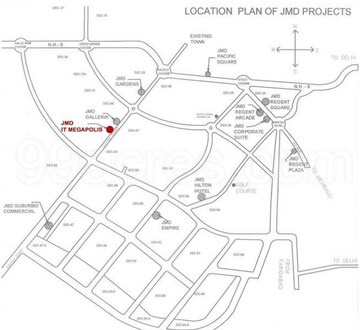 Parking in  Office Space at JMD Megapolis, Sector 48 – for Rent