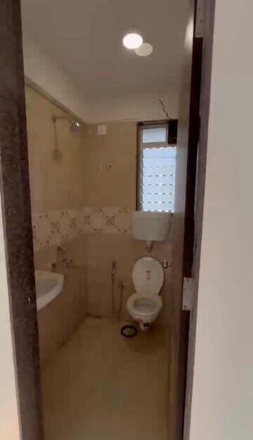 Bathroom in 1 BHK Apartment at New Ocean View, Andheri West – for Rent