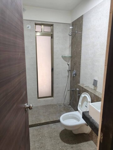 Bathroom in 2 BHK Apartment at Rajesh Raj Infinia, Malad West – for Rent