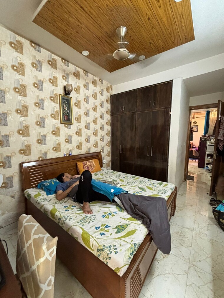 Bedroom, hrc-professional 2 Bedroom 1100 Sq.Ft. Apartment In Indrapuram Ghaziabad 8462406