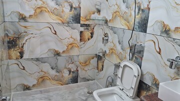 Attached Bathroom in 3 BHK Apartment at DLF Pink Town House, Dlf City Phase 3 – for Rent