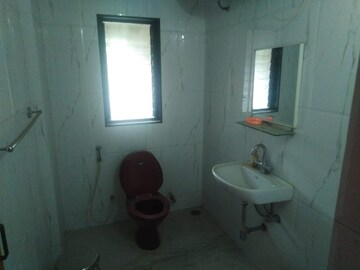 Bathroom in 3 BHK Apartment at Kumar Mahatma Society, Kothrud – for Rent