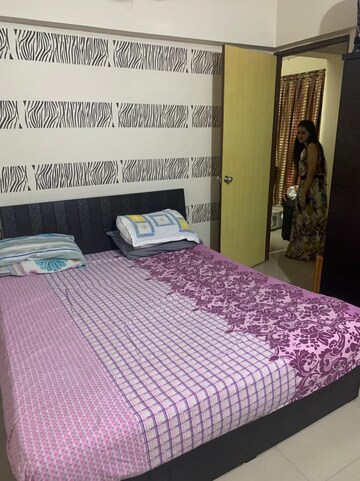 Bedroom in 2 BHK Apartment at Ram Pushpanjali Residency, Owale – for Sale