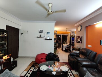 Master Bedroom in 3 BHK Apartment at Puravankara Purva Panorama, Kalena Agrahara – for Rent