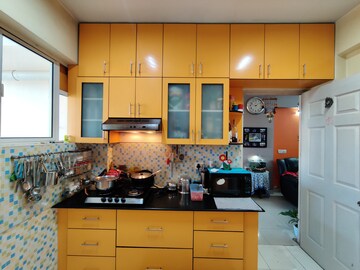 Building Lobby in 3 BHK Apartment at Puravankara Purva Panorama, Kalena Agrahara – for Rent