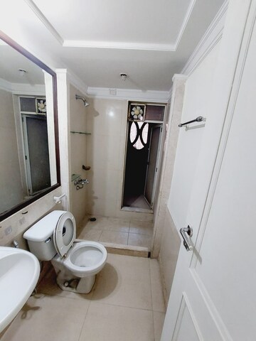 Bathroom in 2 BHK Apartment at Hiranandani Meadows, Manpada – for Rent