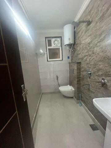 Bathroom in 3 BHK Builder Floor at Panchsheel Vihar – for Rent