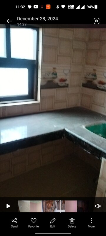 Kitchen in 2 BHK Builder Floor at New Ashok Nagar – for Rent