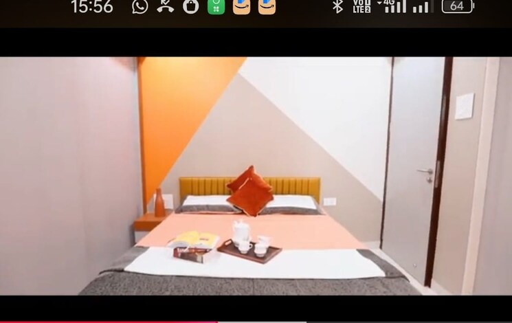 Bedroom, ashar-sapphire 3 Bedroom 1300 Sq.Ft. Apartment In Kapur Bawdi Thane 8462702