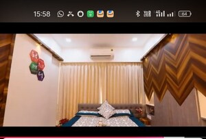 Bedroom in 3 BHK Apartment at Ashar Sapphire, Kapur Bawdi – for Sale