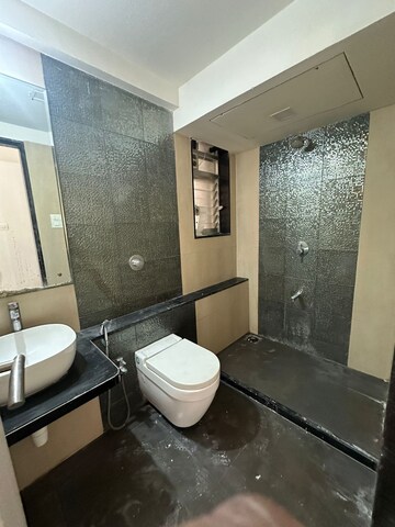 Bathroom in 2 BHK Apartment at Divine Aspen Garden, Goregaon East – for Rent
