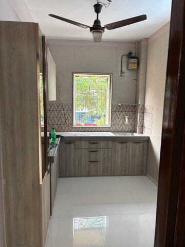 Kitchen in 1 RK Apartment at Gokul Garden CHS, Kandivali East – for Rent