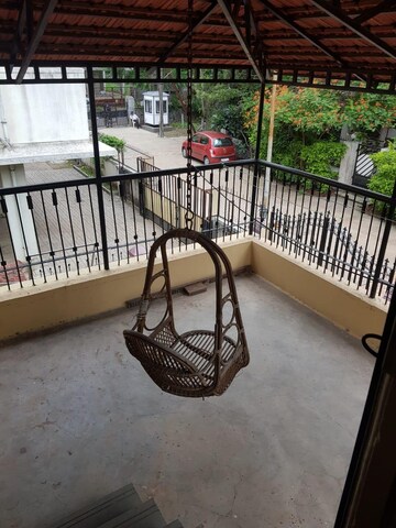Balcony in 2 BHK Apartment at Om Ideal Park, Kothrud – for Rent