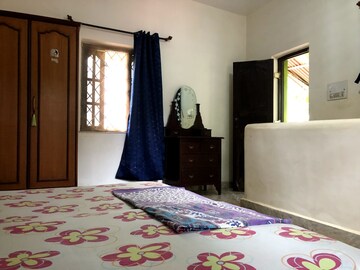 Bedroom in 1 BHK Apartment at Anjuna – for Rent