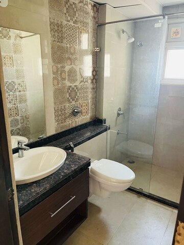 Bathroom in 3.5 BHK Apartment at Trimurty Ariana Phase:II, Jagatpura – for Rent