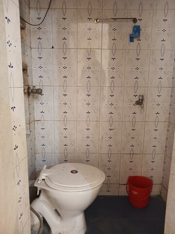 Bathroom in 1 RK Apartment at Yashodham Complex, Goregaon East – for Rent