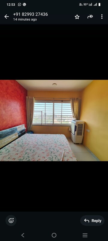 Bedroom in 2 BHK Apartment at Sangath Sangath 2, Motera – for Rent
