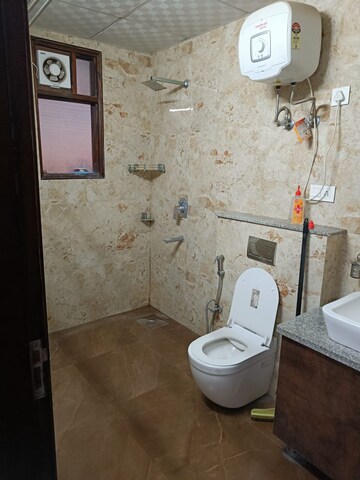 Bathroom in 4 BHK Builder Floor at Sector 23 – for Rent