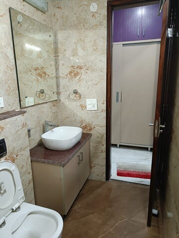 Bathroom in 4 BHK Builder Floor at Sector 23 – for Rent