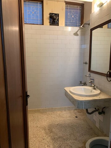 Bathroom in 2 BHK Builder Floor at Govindpuri – for Rent