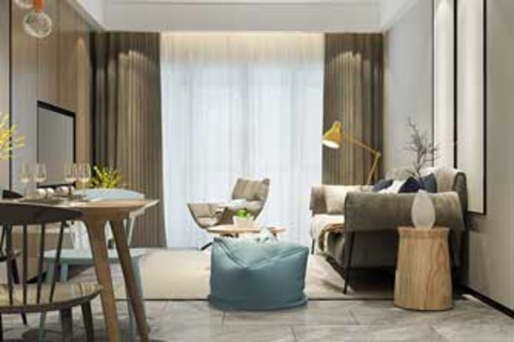 Living Room, godrej-msr-city 2 Bedroom 1260 Sq.Ft. Apartment In Shettigere Bangalore 8463429