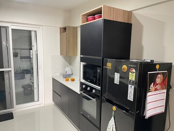 Kitchen in 3 BHK Apartment at DS Max Skycity, Thanisandra – for Sale