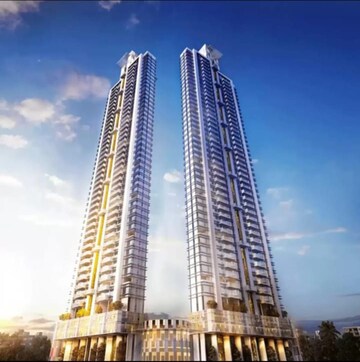 Living Room in 2 BHK Apartment at Chandak Greenairy, Borivali East – for Sale