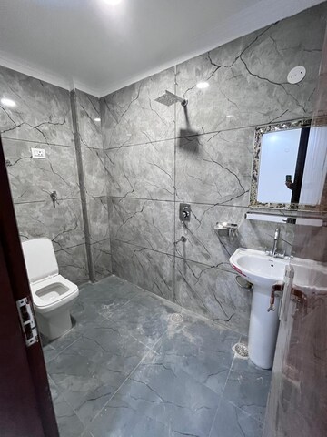 Bathroom in 3 BHK Builder Floor at Khirki Extension – for Rent