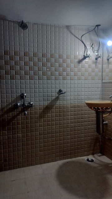 Bathroom in 3 BHK Apartment at Jubilee Hills – for Rent